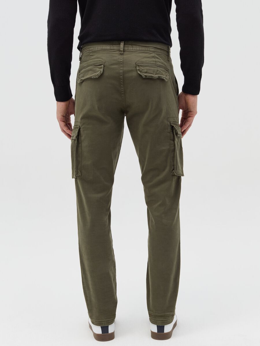 Cargo trousers in twill_3