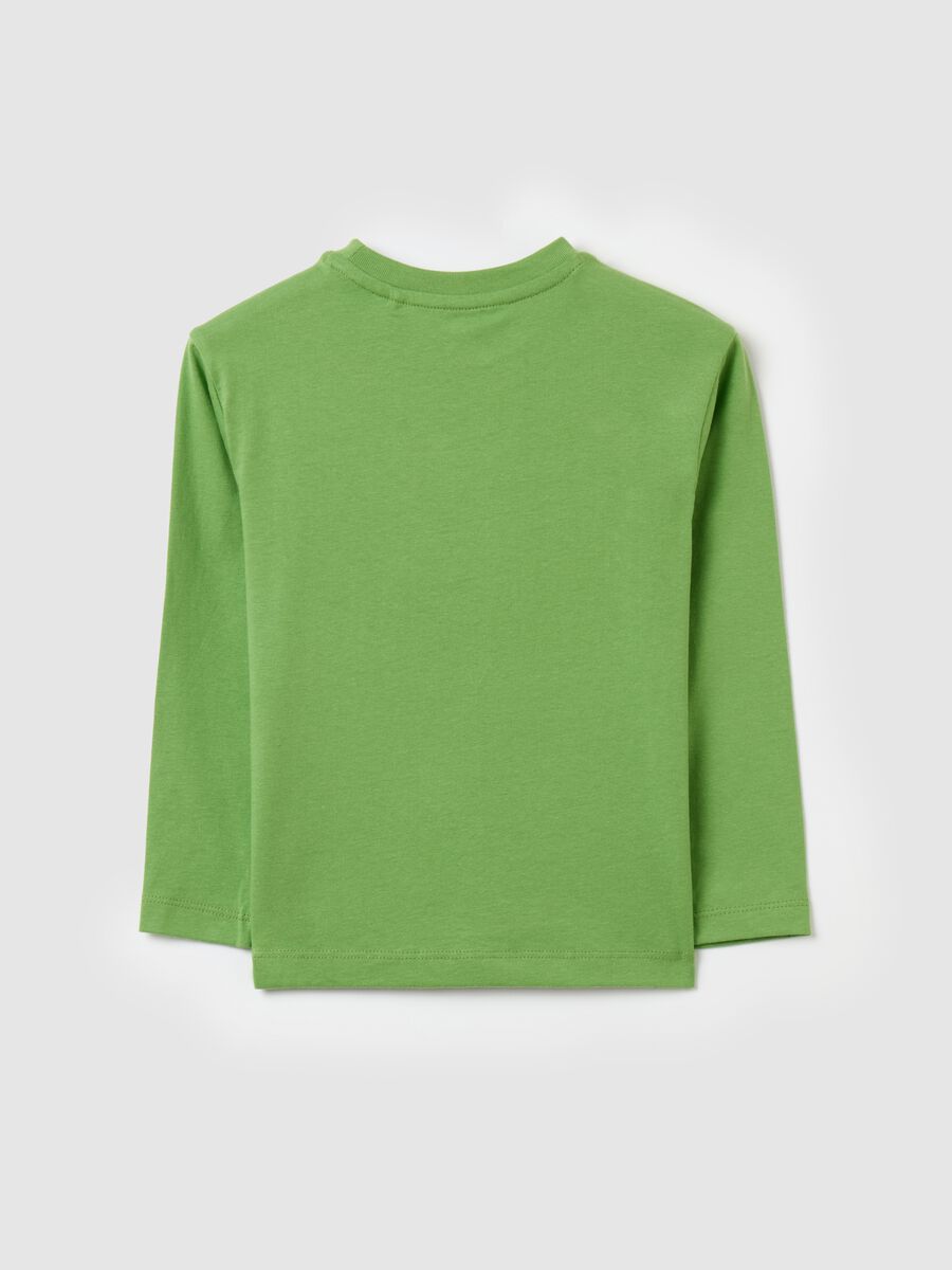 Long-sleeved T-shirt with "Brave" print_1