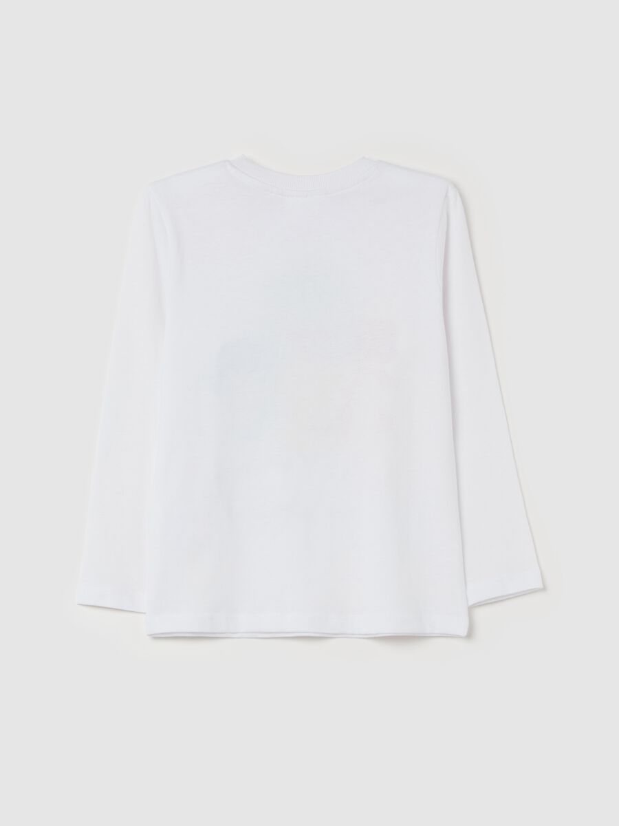 T-shirt a maniche lunghe con stampa Pokemon_1