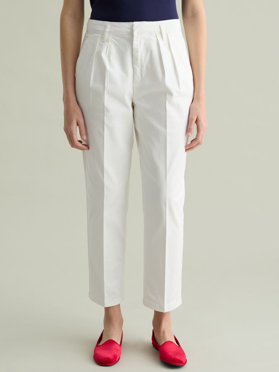 Stretch cotton chinos_1