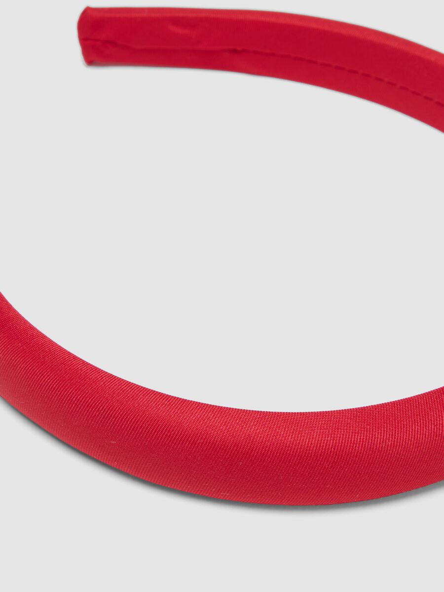 Cerchietto per capelli rosso_2