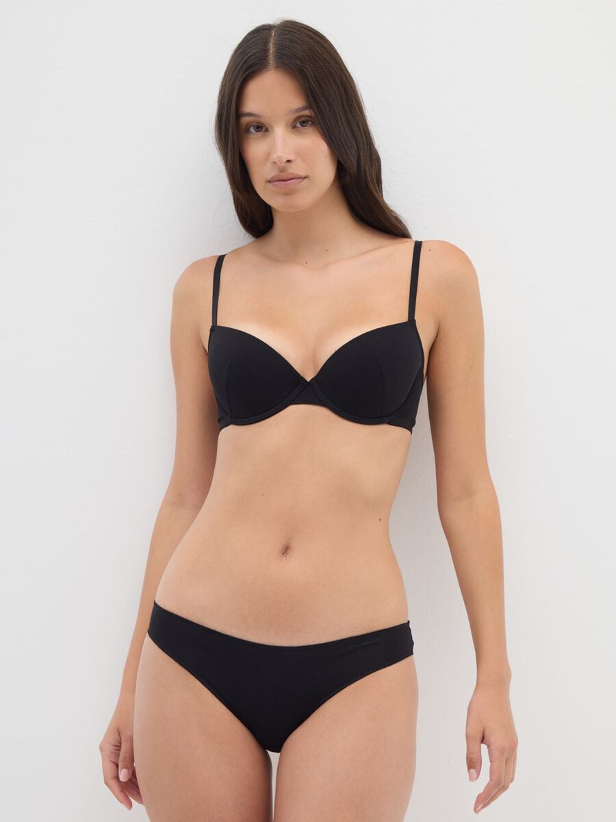 Two-pack Brazilian-cut briefs in organic cotton_0