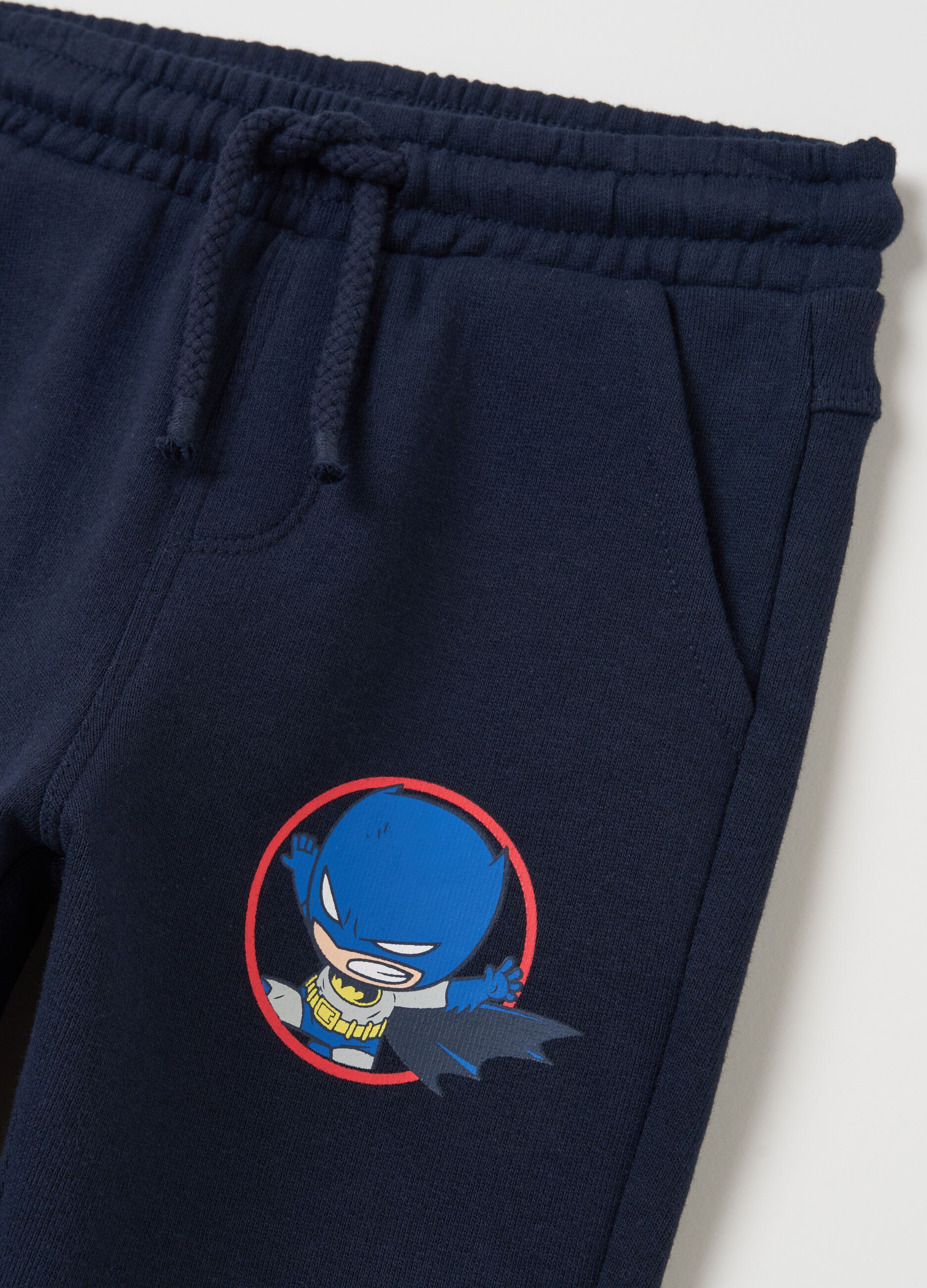 Fleece jogging set with Batman print