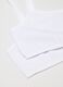 Pack of Girls' White Cotton Bralette Bras_2