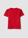 Red pure cotton kids&rsquo; T-shirt, regular fit_0