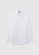 White Long-Sleeve Cotton Shirt_4