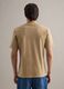 T-shirt in puro cotone beige relaxed fit_3