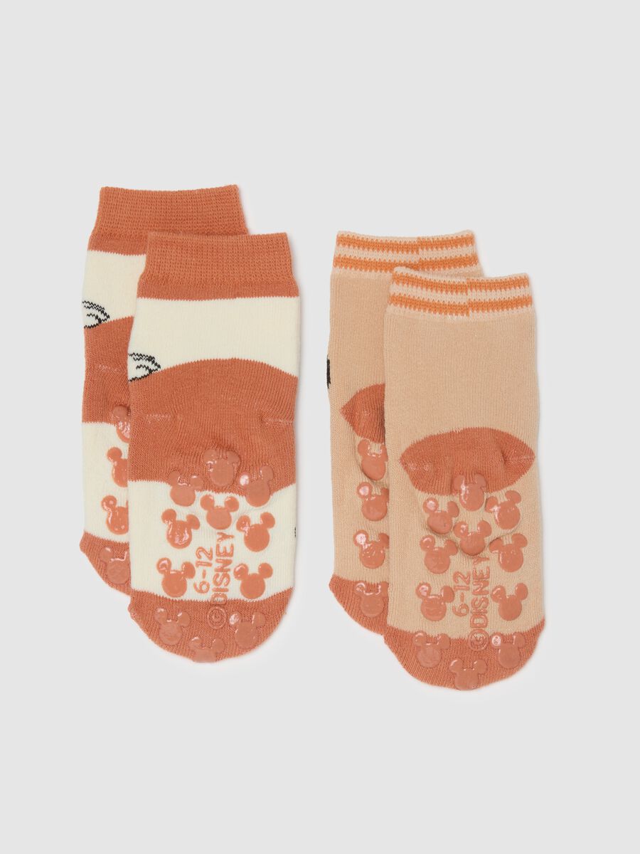 Set of two-pack colourful elasticated children's cotton socks Mickey Mouse_2
