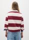 Regular fit striped cotton blend sweatshirt_3