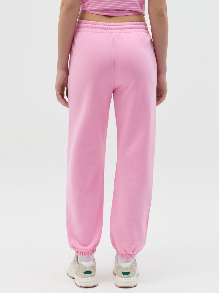 Essential joggers in fleece with drawstring_3