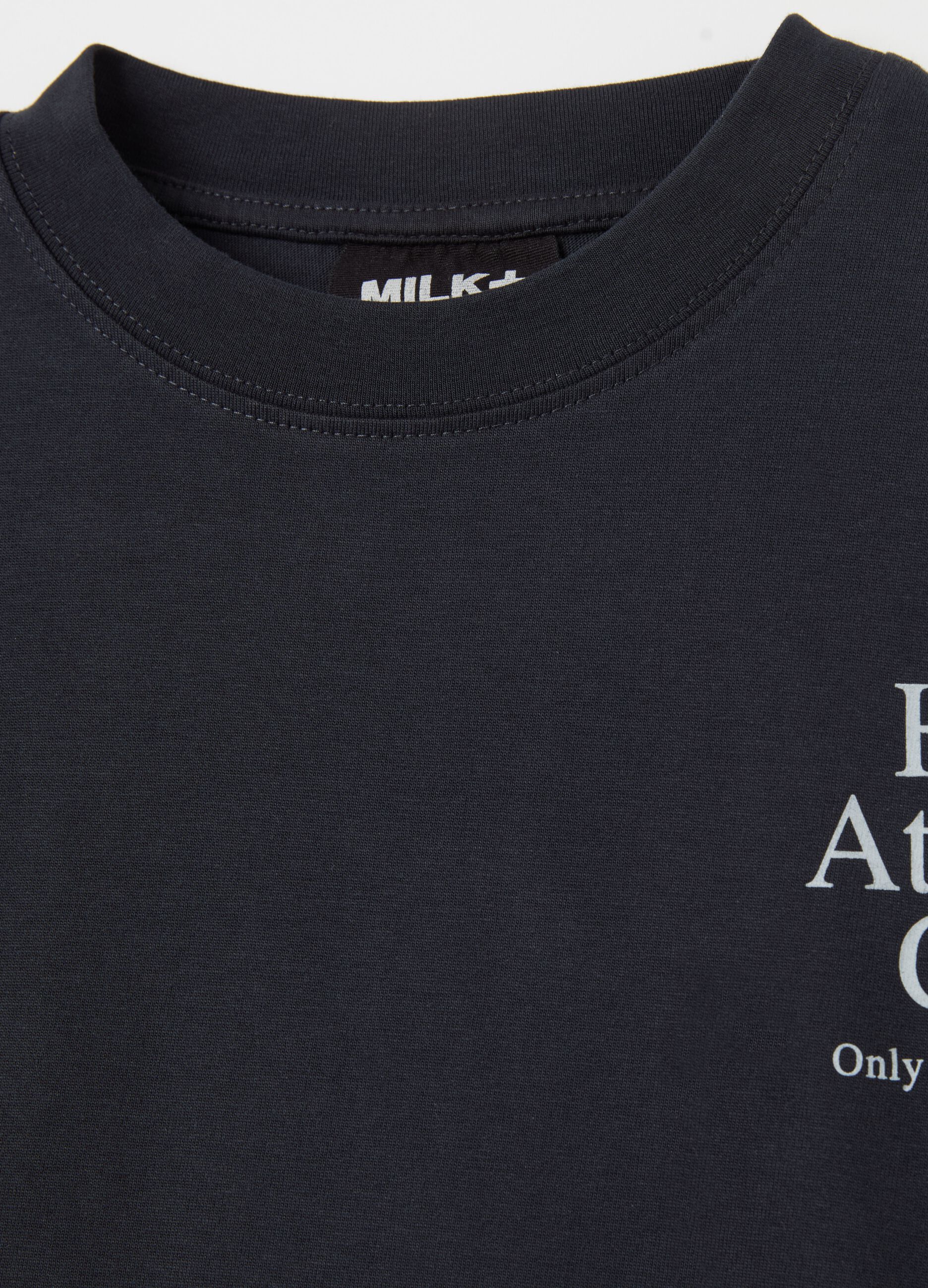 Printed cotton T-shirt