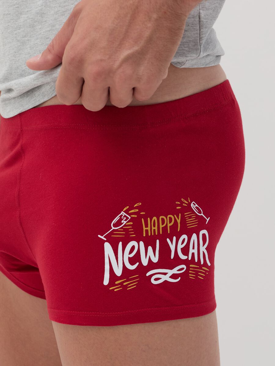 Boxer shorts with Christmas print_2