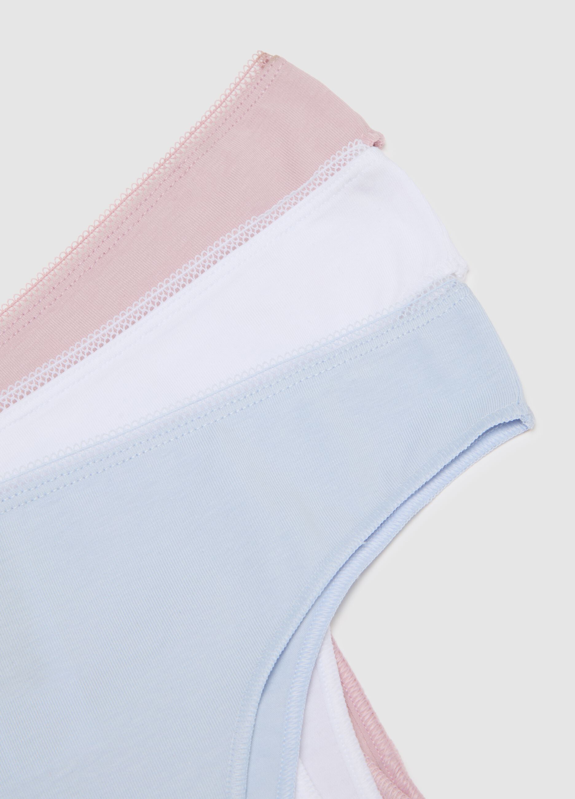 Set tripack slip in cotone multicolor regular fit