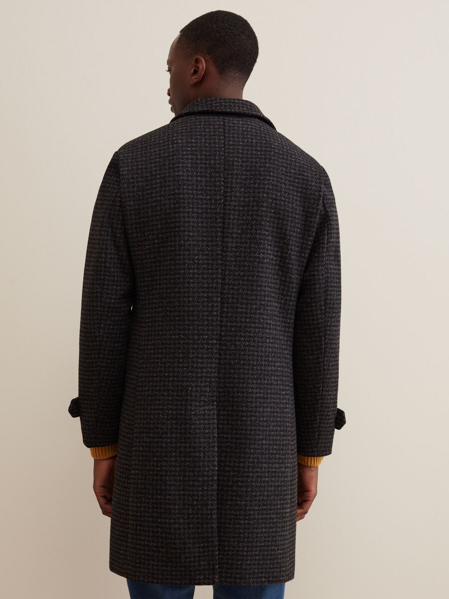 Cappotto lungo monopetto pied de poule_2