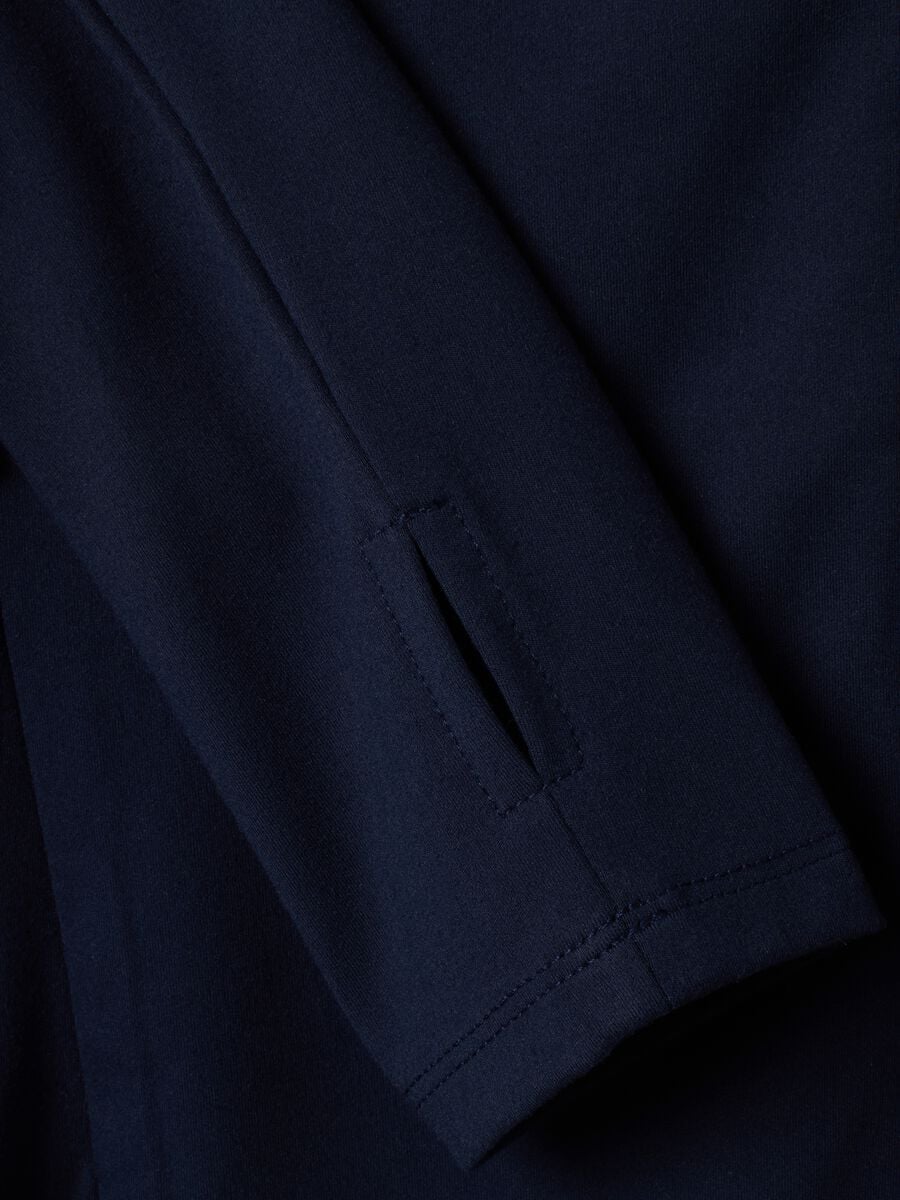 Full-zip blu fitted in tessuto elasticizzato ALTAVIA STUDIO_10