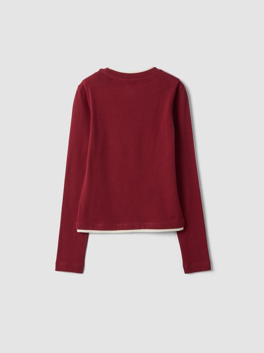 Red Harry Potter stretch cotton T-shirt_4