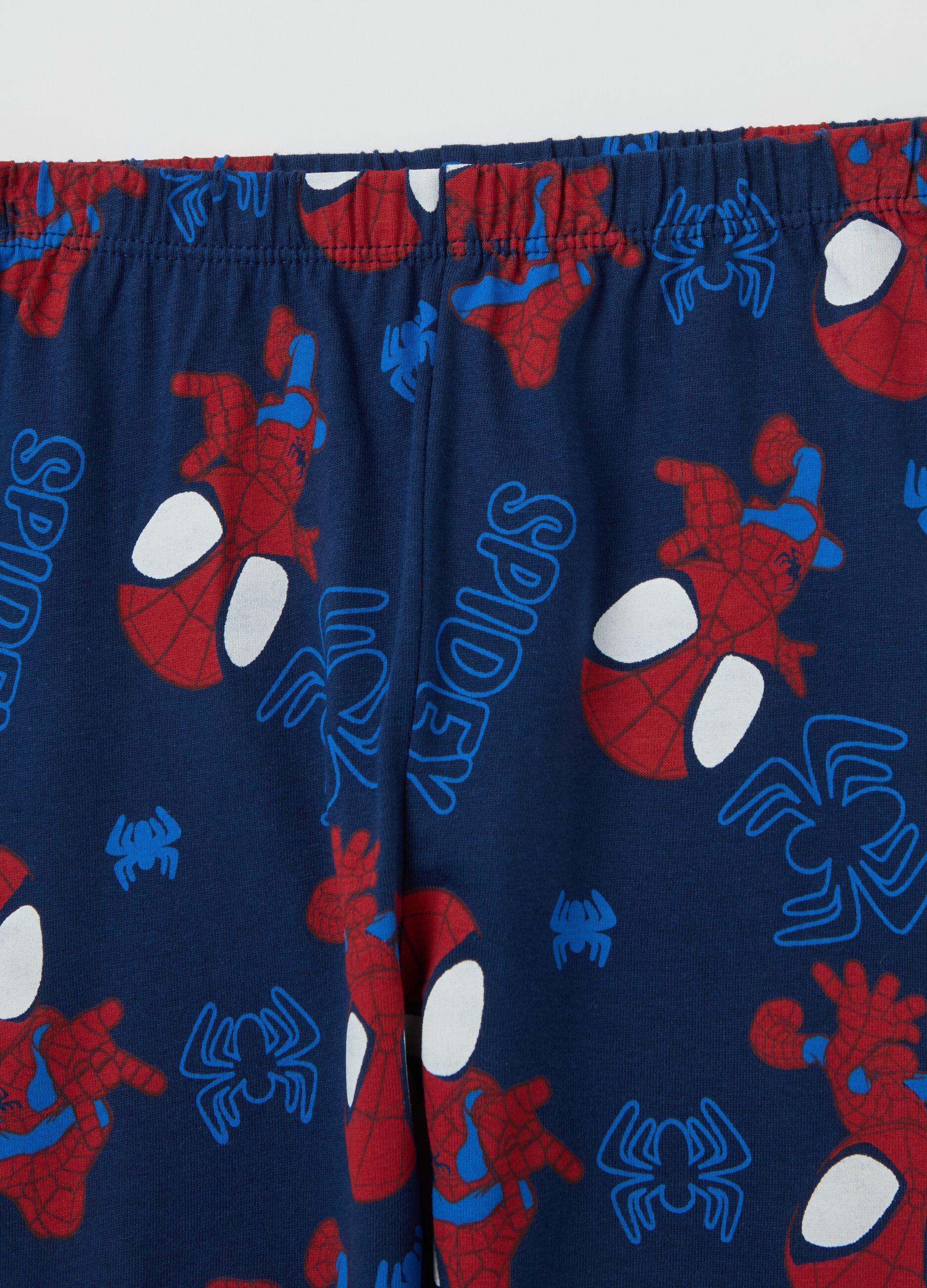 Pigiama in cotone con stampa Spidey 