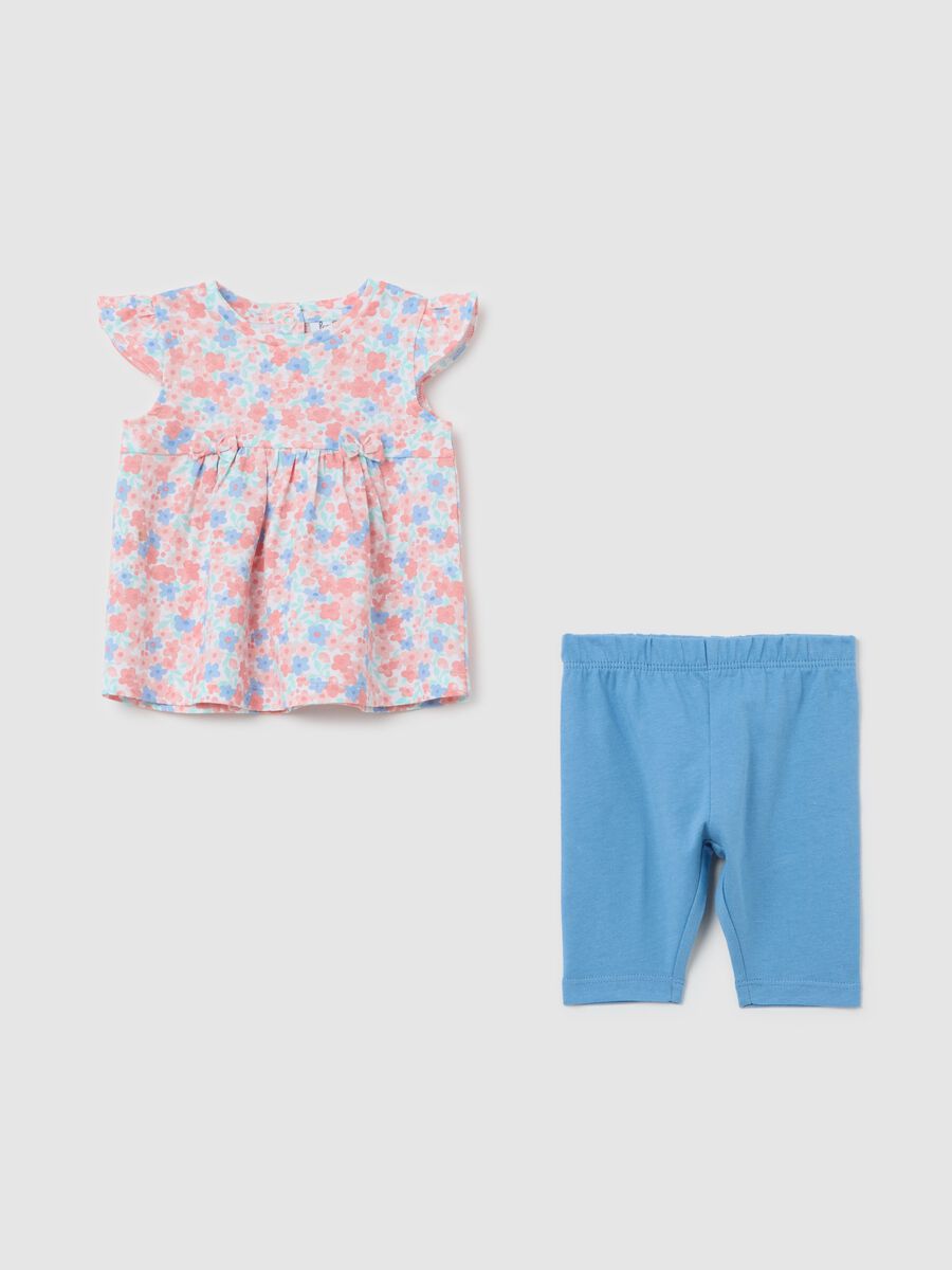 Floral set in 100% cotton_0