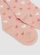 Tripack di calze lunghe rosa in cotone organico elasticizzato_2