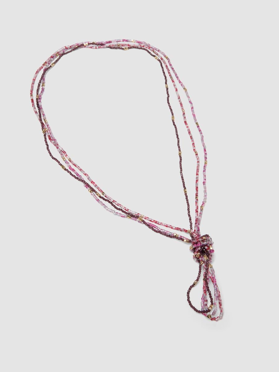Multicolour beaded necklace_2