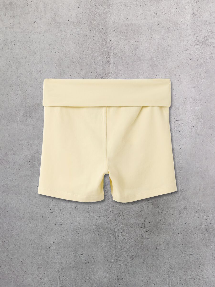 Yoga Shorts Pastel Yellow_6