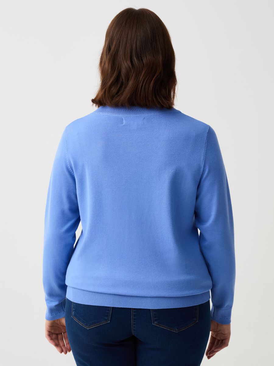 Curvy pullover with round neck_2