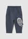 Infant pure cotton blue trousers regular fit_0