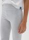Girls' Grey Stretch Cotton Trousers_2