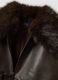 Brown viscose-blend parka with contrasting collar_5
