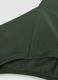 High-waisted green stretch bikini bottoms_1