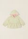 Reversible baby girl hooded jacket_0