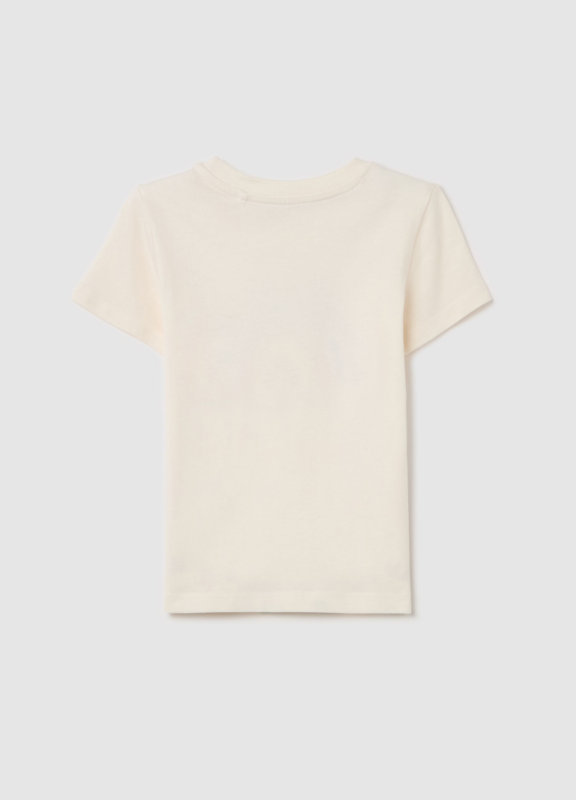 Cotton T-shirt with print
