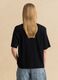 Black pure cotton short-sleeve T-shirt_3