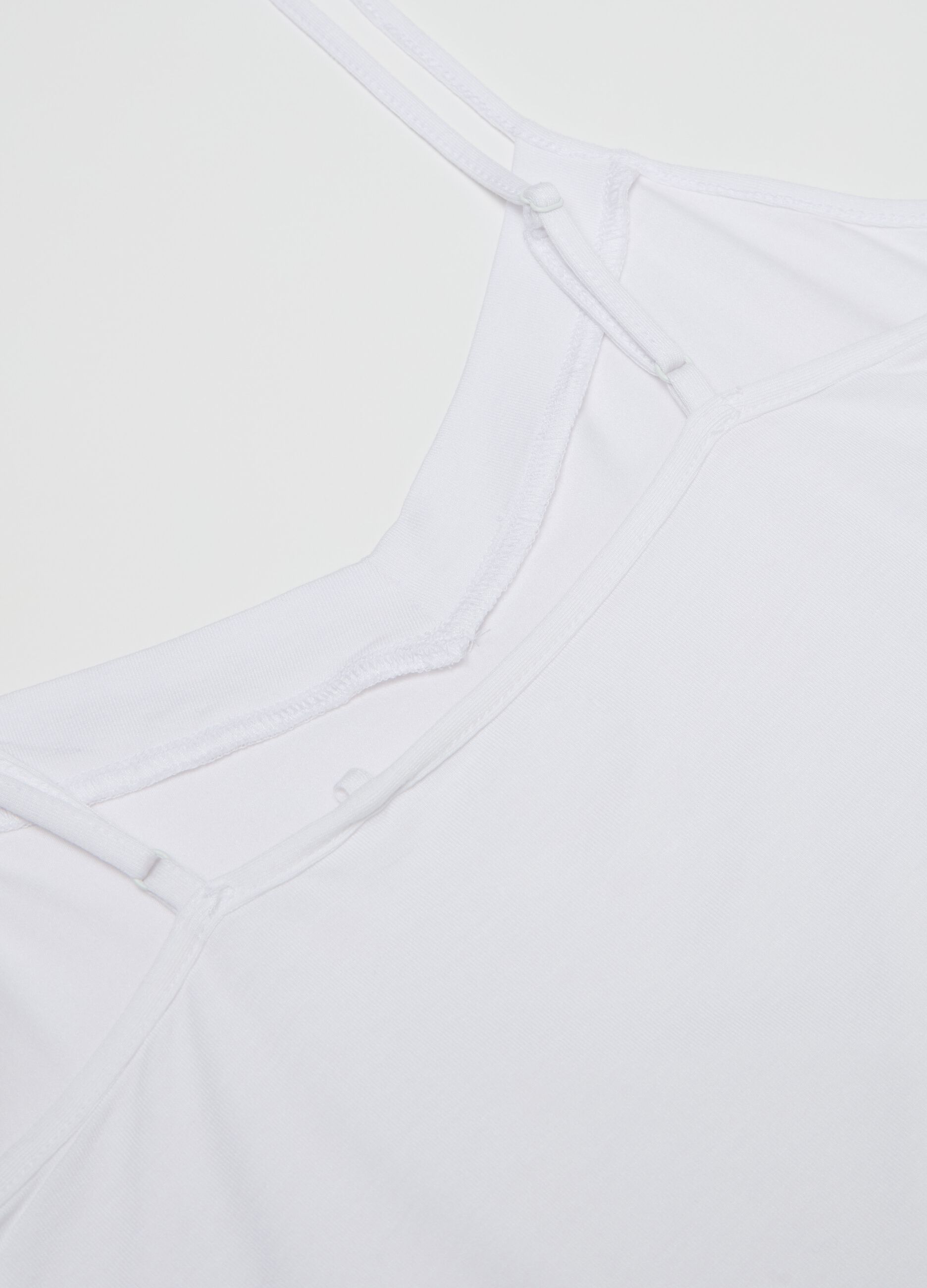 Vest with V neck