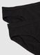 Pack of black elasticated cotton briefs_5
