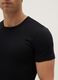 Two-Pack Black Organic Cotton Crew Neck T-shirts Regular Fit_3