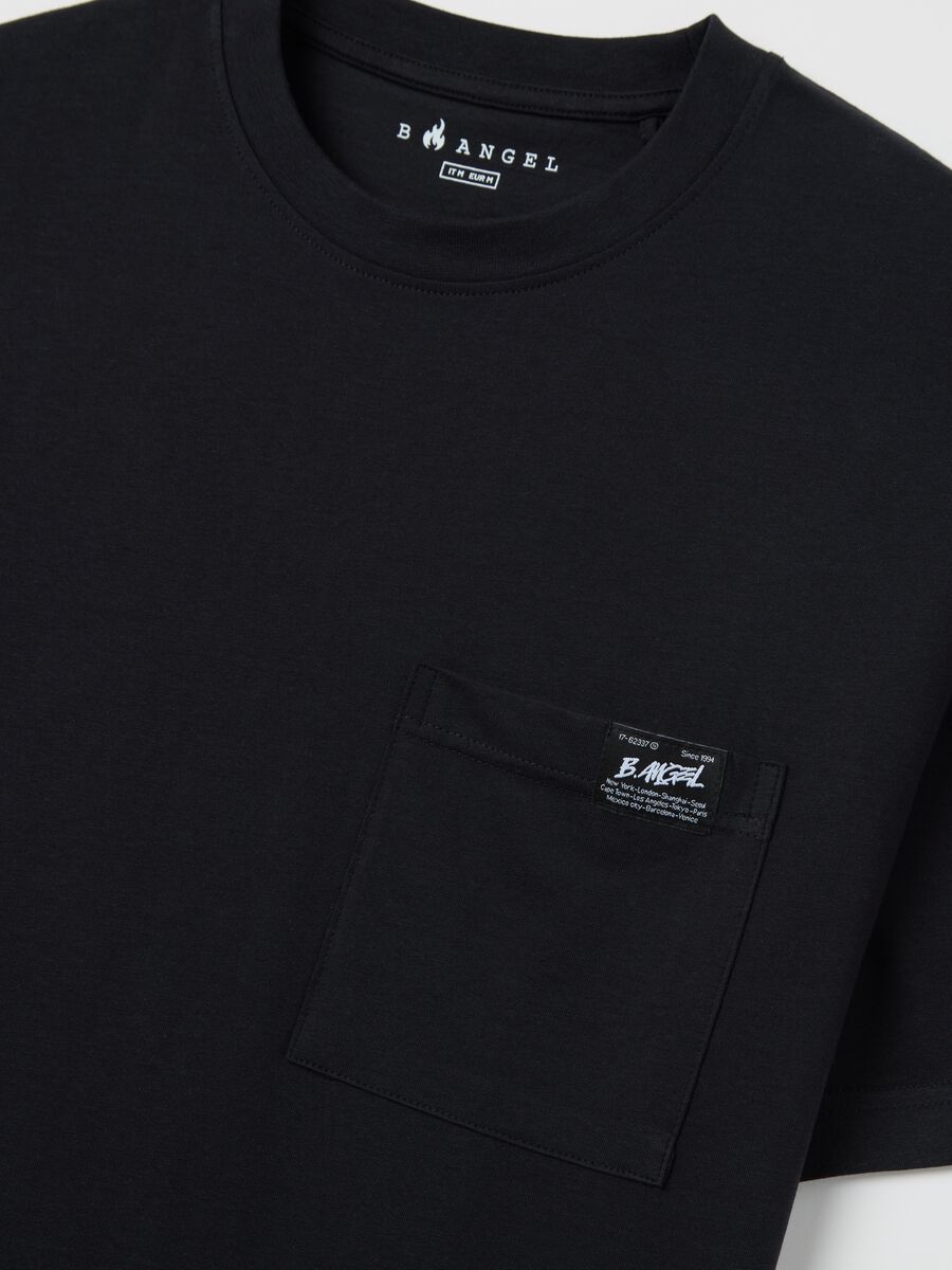 Cotton T-Shirt with pocket_5