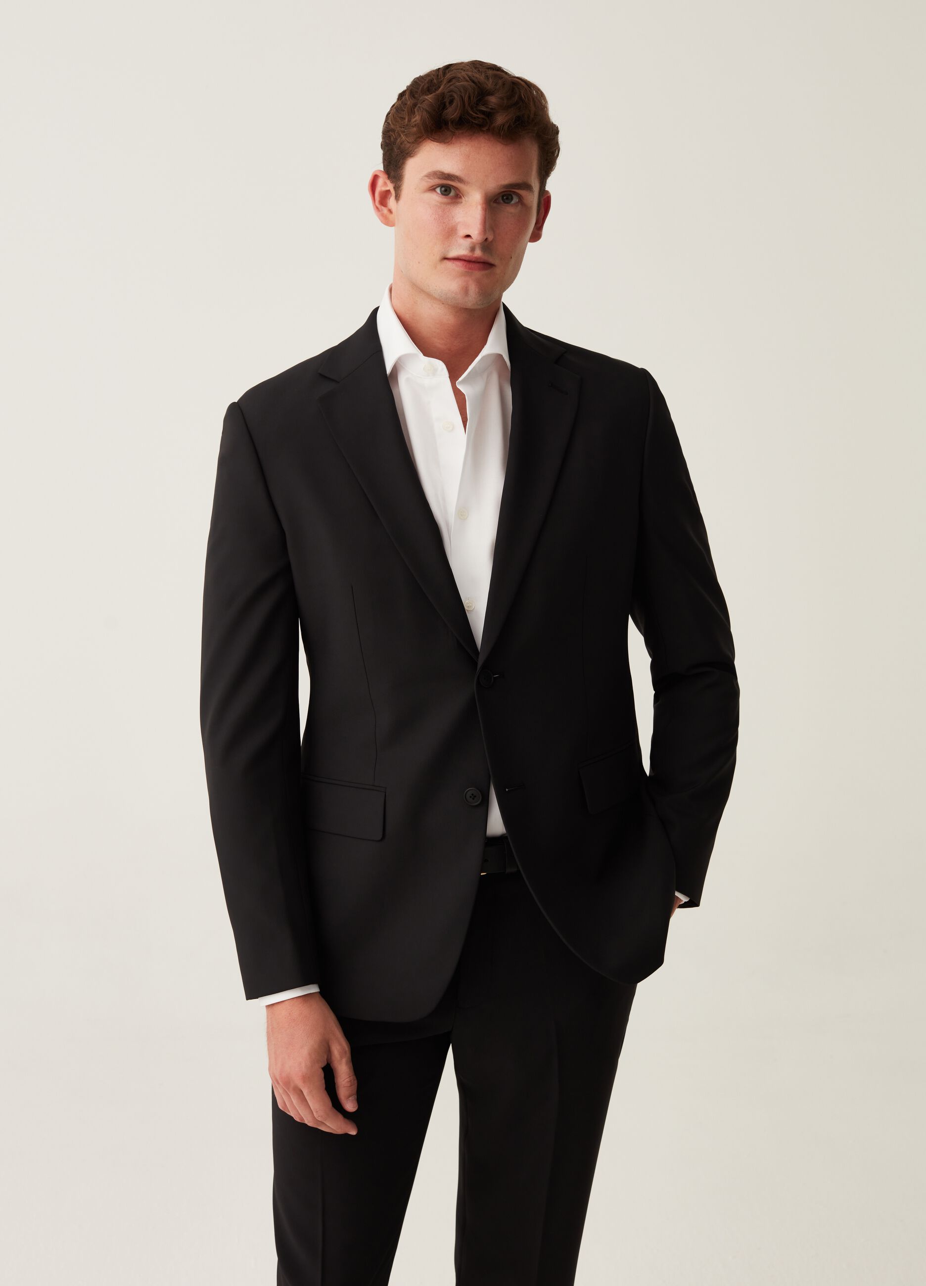 Blazer stretch nero_0