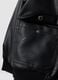 Giubbotto nero imbottito con cappuccio e zip per bambino_6