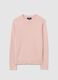 Pink Crew Neck Sweater Regular Fit_4