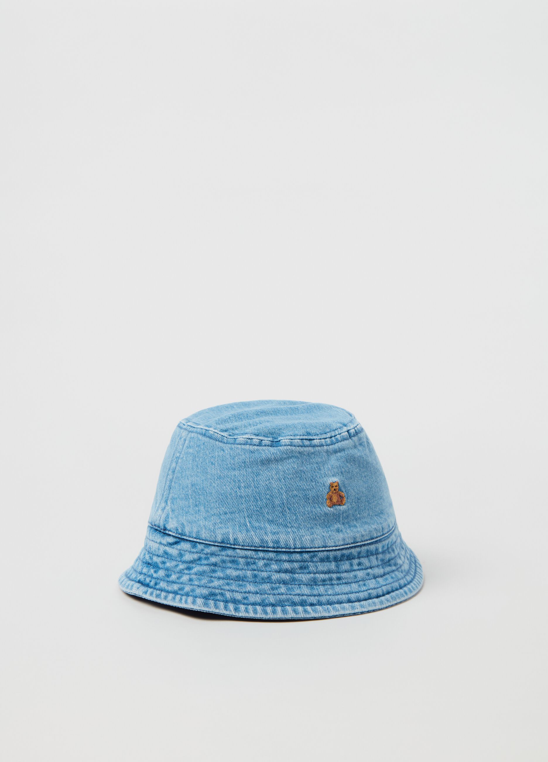 Cappello alla pescatora in denim _1