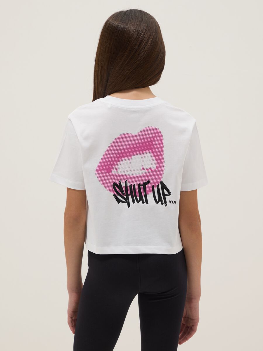 White short-sleeve pure cotton T-shirt_1