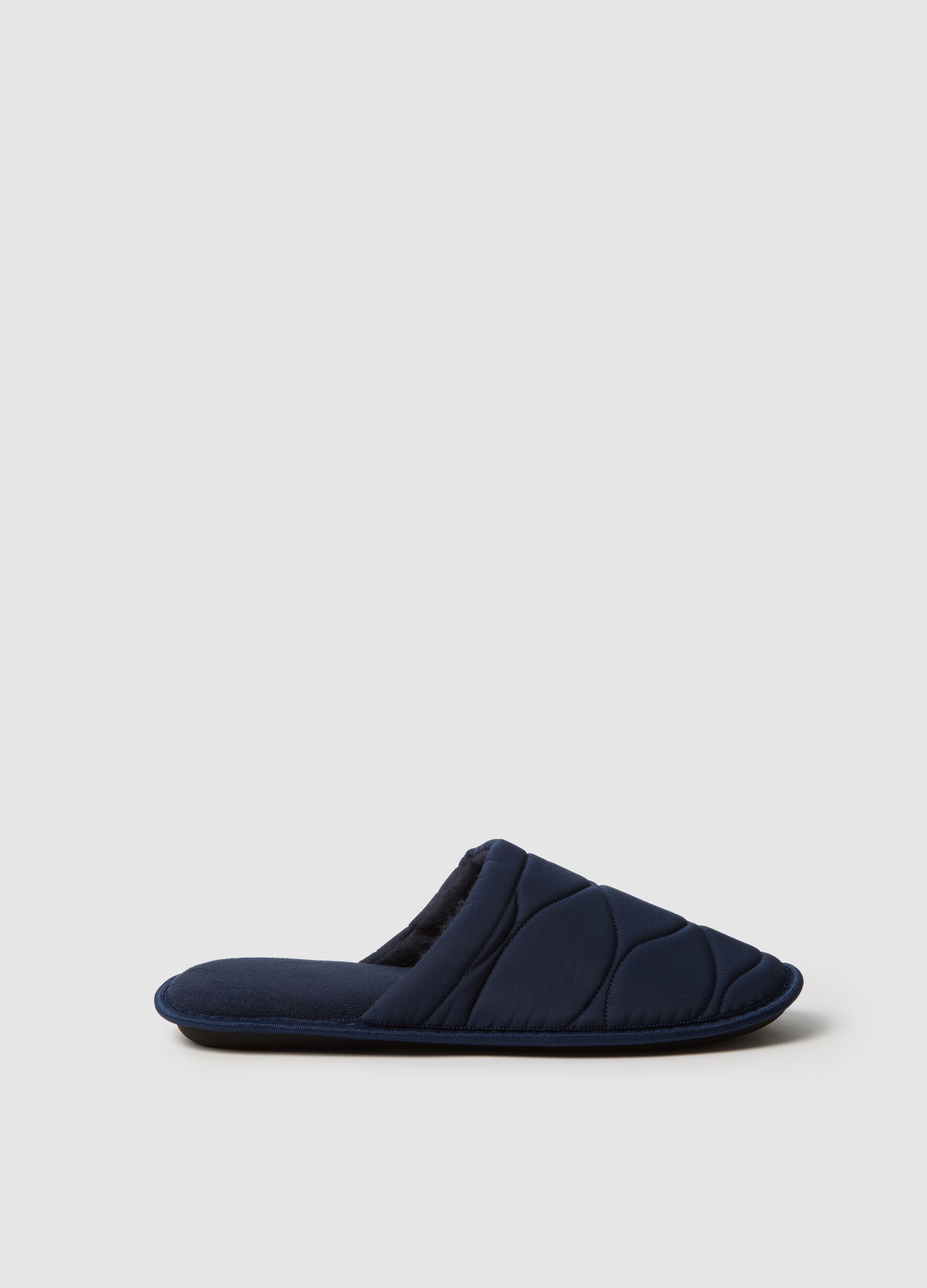 Pantofole blu con imbottitura interna