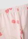 Pink baby girl pyjamas in pure cotton regular fit with cherry design_2