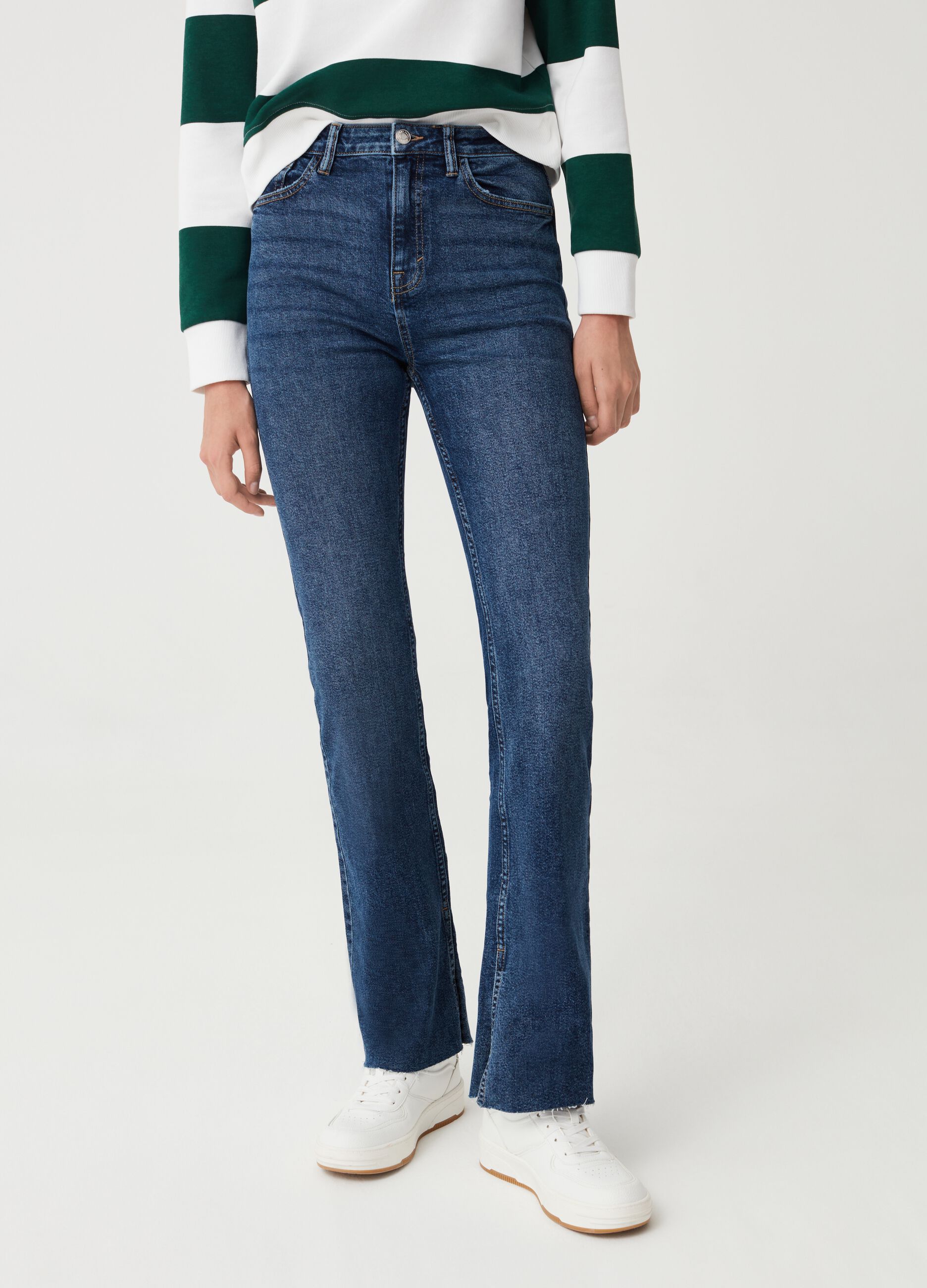 Jeans con spacchi Baby Angel_1