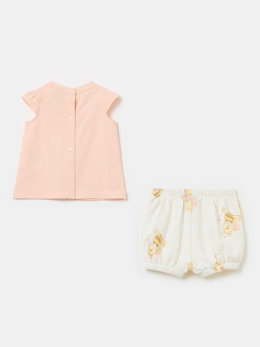 Organic cotton jogging set with Winnie the Pooh patch_1