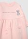Baby girl's pink cotton sleepsuit with embroidered details_3