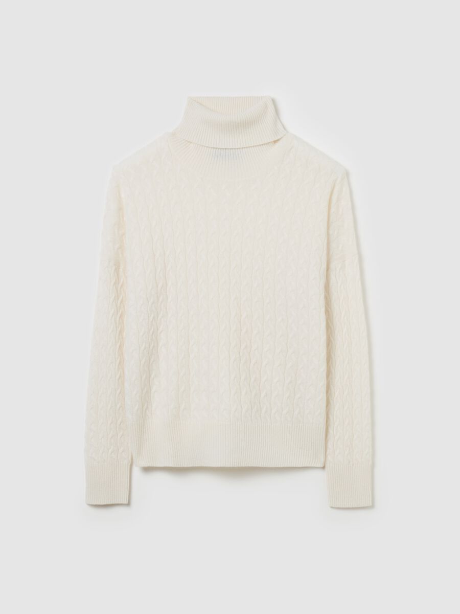 Cashmere pullover with jacquard design_4