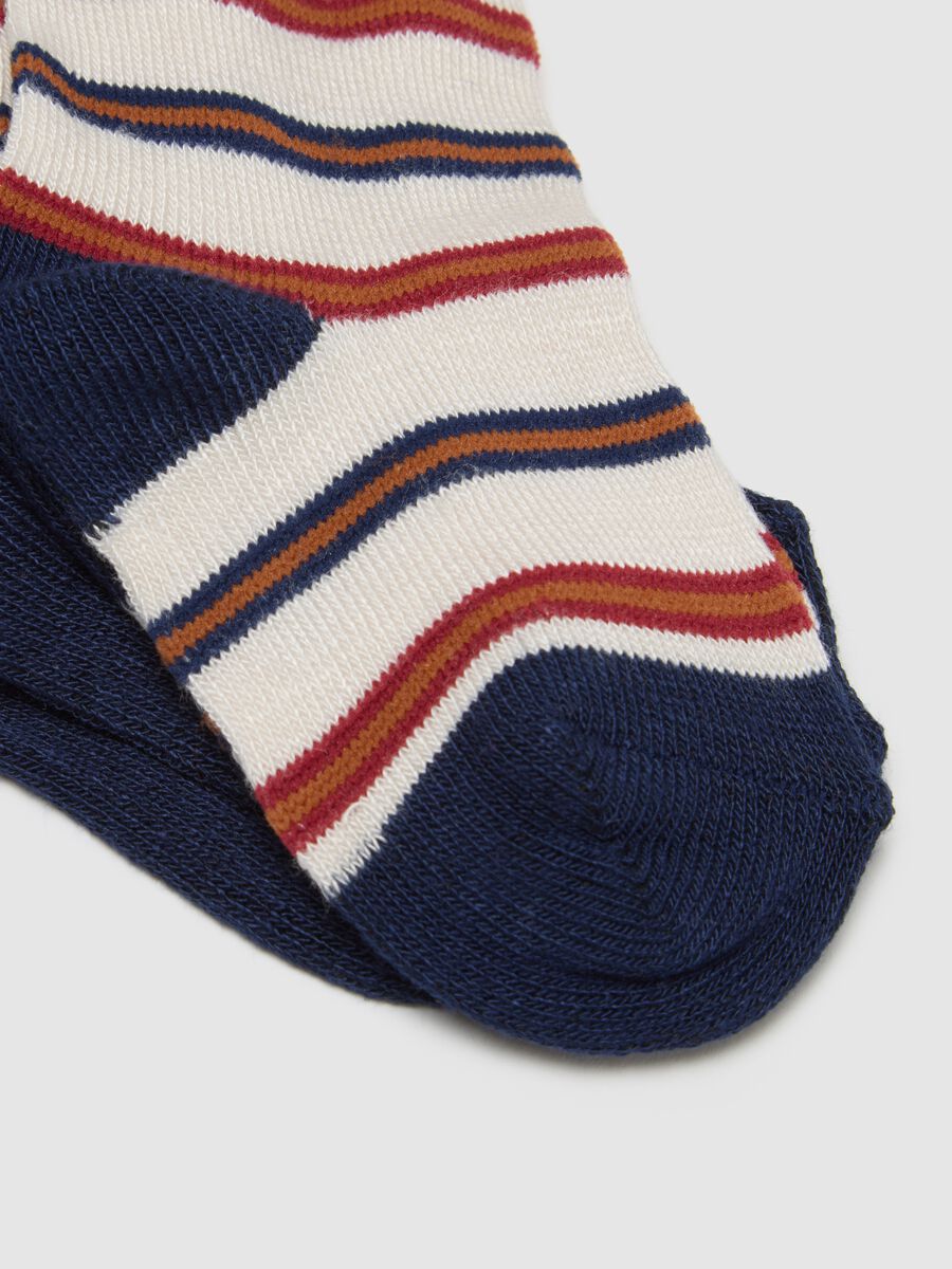 Multicolour Baby Bamboo Blend Long Socks Pack_2