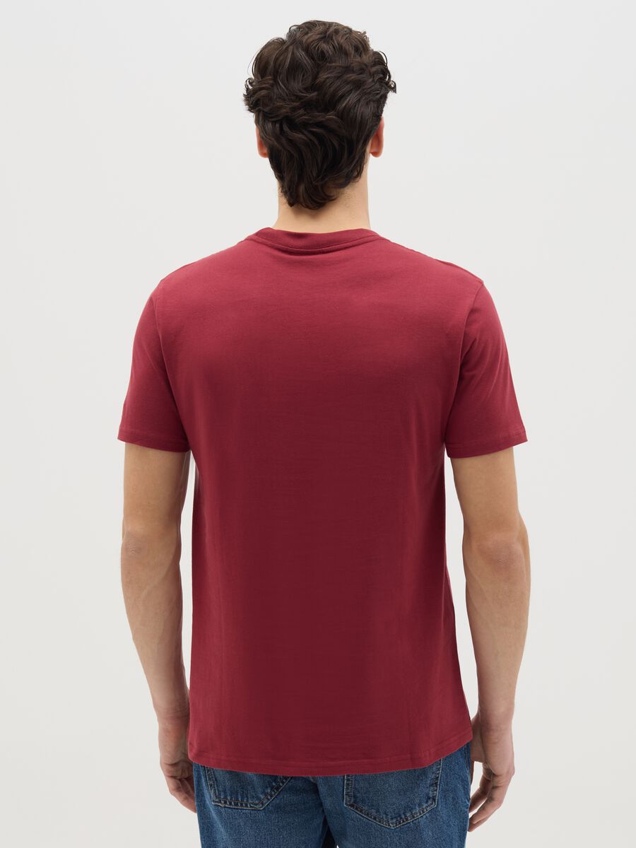 Canada's Trail red short-sleeved T-shirt_3